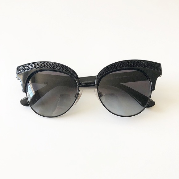 Dolce & Gabbana Sequin Cat-eye Sunglasses - Picture 3 of 7